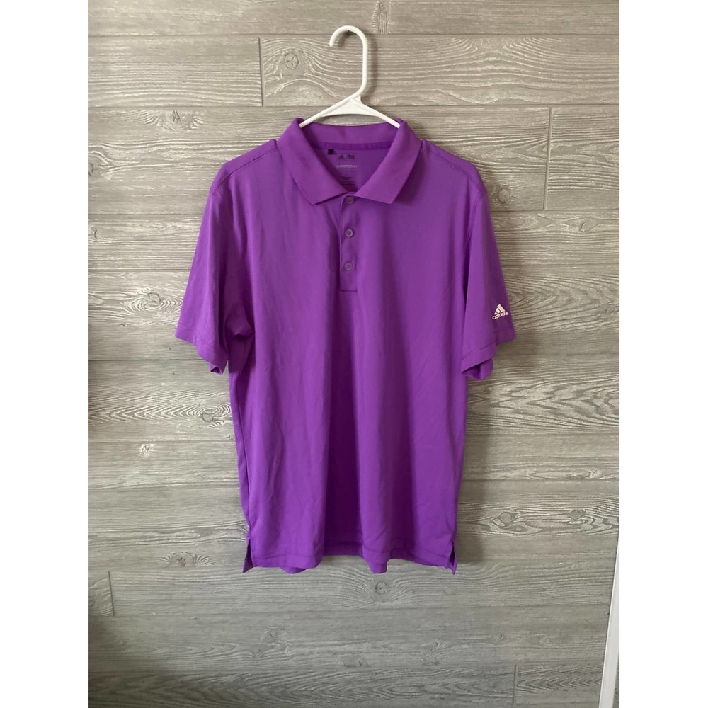 Adidas pure motion large purple polo